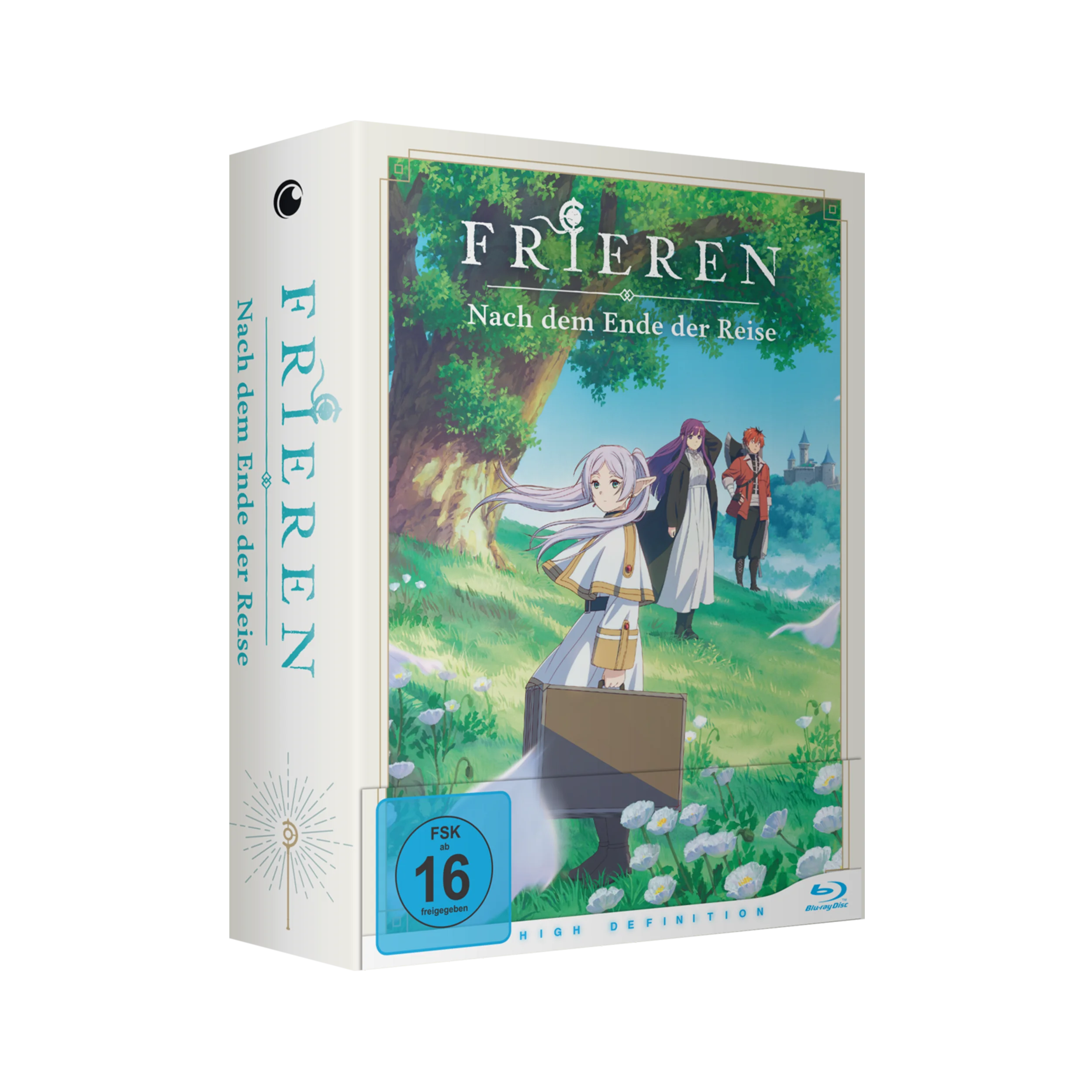 Anime Blu-ray Boxset Frieren Nach dem Ende der Reise mit grüner Waldszene